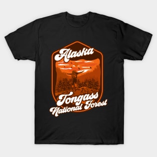 Hiking Alaska Tongass National Forest T-Shirt